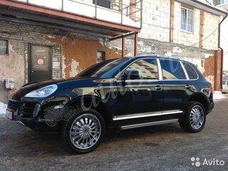 2009 Porsche Cayenne S I Рестайлинг (957), чёрный, 1500000 рублей, вид 1