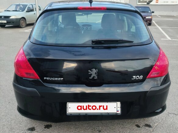 2010 Peugeot 308 I, чёрный, 580000 рублей - вид 5