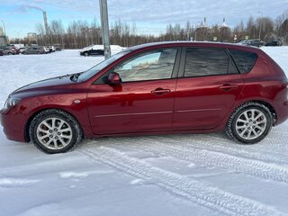 2008 Mazda 3 I (BK) Рестайлинг, красный, 690000 рублей, вид 4