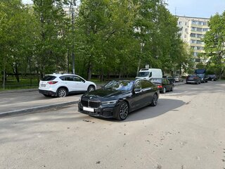 2019 BMW 7 серии Long M760Li xDrive VI (G11/G12) Рестайлинг, чёрный, 10500000 рублей, вид 4
