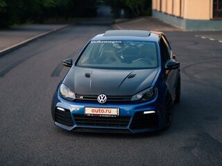 2012 Volkswagen Golf R VI, синий, 1900000 рублей, вид 3