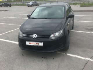 2013 Volkswagen Polo V, чёрный, 1000000 рублей, вид 4