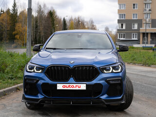 2020 BMW X6 M50d III (G06), синий, 9200000 рублей, вид 2