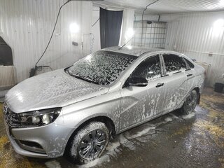 2018 Lada (ВАЗ) Vesta I, серебристый, 990000 рублей, вид 1