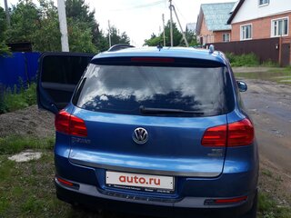 2012 Volkswagen Tiguan I Рестайлинг, синий, 1250000 рублей, вид 3