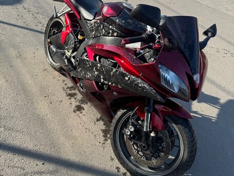2006 Yamaha YZF-R6, красный, 670000 рублей, вид 4