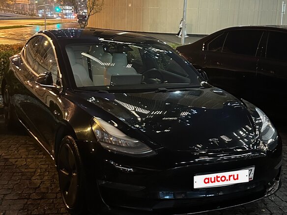 2019 Tesla Model 3 Standart Plus I, чёрный, 3000000 рублей - вид 1