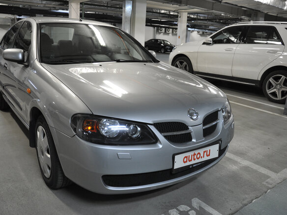 2002 Nissan Almera II (N16) Рестайлинг, серебристый - вид 2