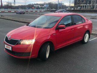 2019 Skoda Rapid I Рестайлинг, красный, 1395000 рублей, вид 1