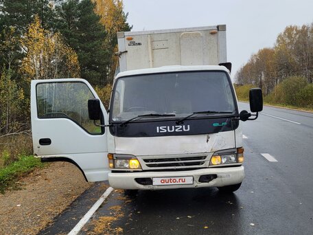1998 Isuzu Elf (N-series), белый, 1250000 рублей, вид 1