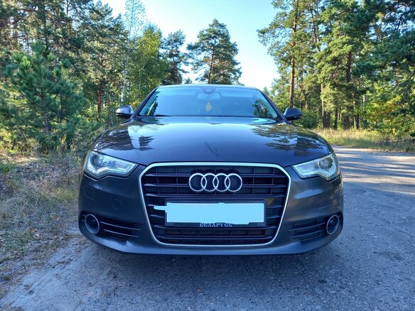 2014 Audi A6 IV (C7), серый, 1663992 рублей - вид 1