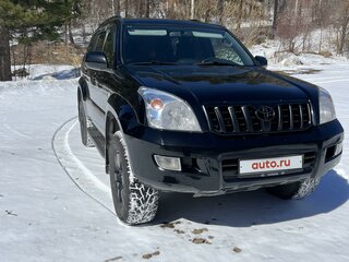 2007 Toyota Land Cruiser Prado 5-speed 120 Series Рестайлинг, чёрный, 2599999 рублей, вид 3