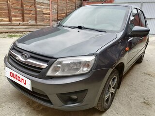2015 Lada (ВАЗ) Granta I, серый, 409000 рублей, вид 1
