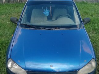 2008 Lada (ВАЗ) Kalina I, синий, 260000 рублей, вид 4