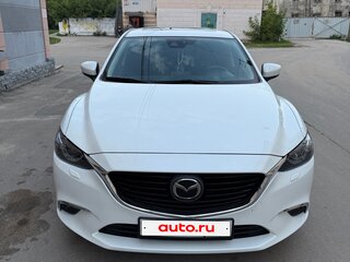 2017 Mazda 6 III (GJ) Рестайлинг, белый, 1570000 рублей, вид 2