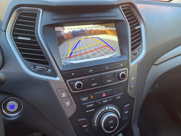 2017 Hyundai Santa Fe III Рестайлинг, белый - вид 16