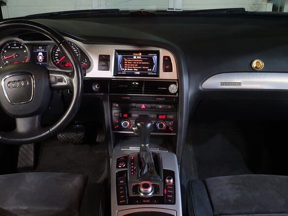 2010 Audi A6 III (C6) Рестайлинг, чёрный - вид 3