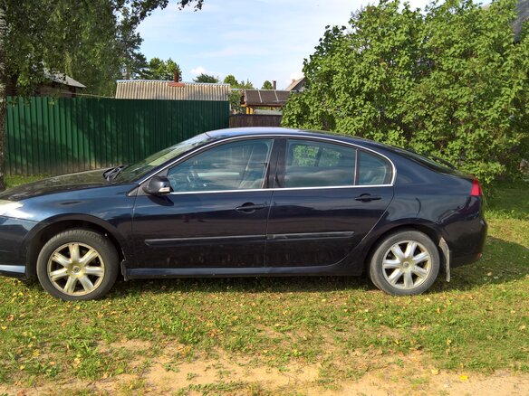 2008 Renault Laguna III, синий