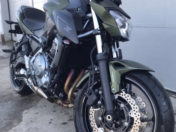 2018 Kawasaki ER-6N, зелёный, 820000 рублей