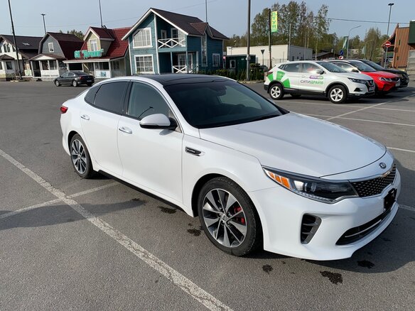 2016 Kia Optima IV, белый, 1680000 рублей