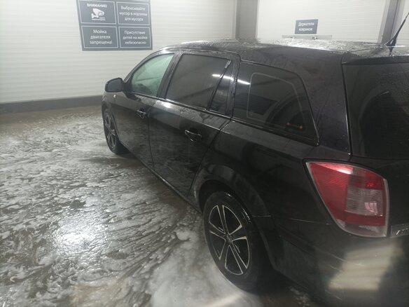2011 Opel Astra H Рестайлинг, чёрный, 590000 рублей