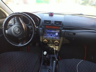 2006 Mazda 3 I (BK) Рестайлинг, чёрный, 630000 рублей, вид 4