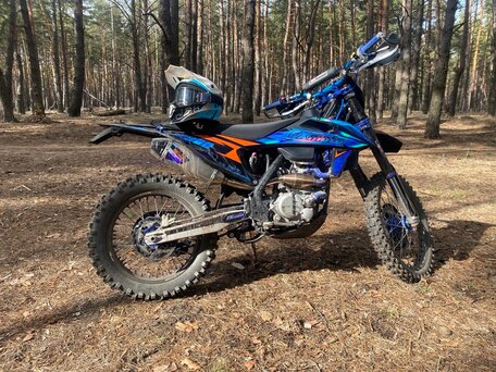 2024 FX moto X8 (CB 250), синий, 260000 рублей, вид 1