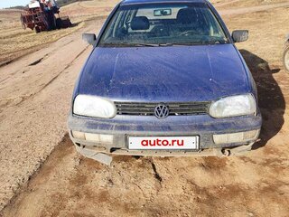 1996 Volkswagen Golf III, синий, 240000 рублей, вид 2