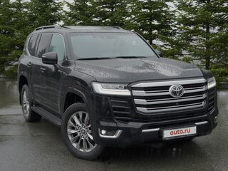 2021 Toyota Land Cruiser 300 Series, чёрный, 12600000 рублей, вид 2