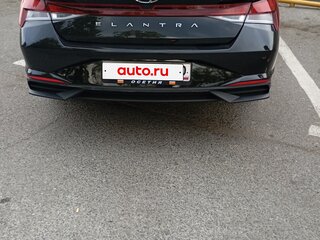 2021 Hyundai Elantra VII (CN7), чёрный, 1500000 рублей, вид 4