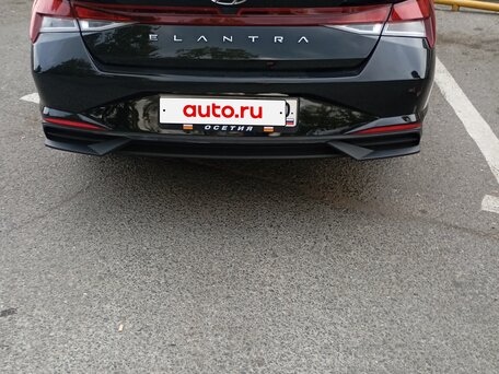 2021 Hyundai Elantra VII (CN7), чёрный, 1500000 рублей, вид 4