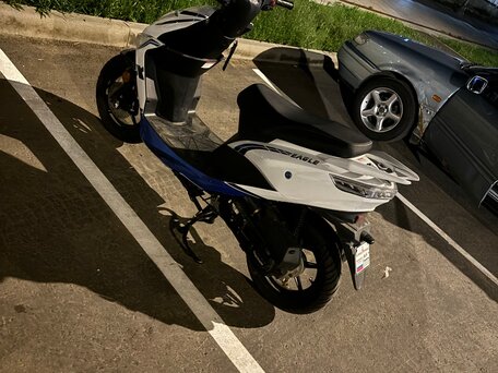 2023 Regulmoto Eagle 50, белый, 65000 рублей, вид 1