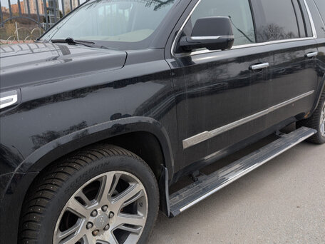 2016 Cadillac Escalade ESV IV, чёрный, 3550000 рублей, вид 3