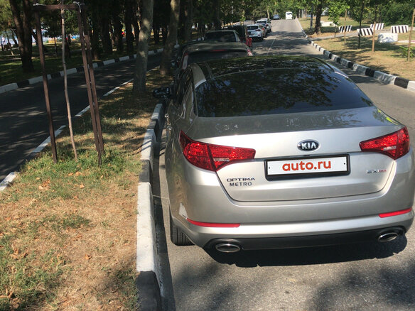 2012 Kia Optima III, серебристый - вид 3