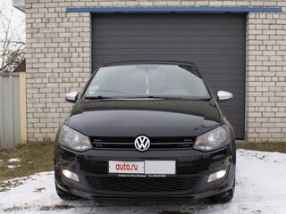 2013 Volkswagen Polo V, чёрный, 995000 рублей, вид 1