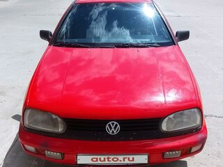 1997 Volkswagen Golf III, красный, 285000 рублей, вид 1