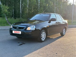 2018 Lada (ВАЗ) Priora I Рестайлинг, чёрный, 750000 рублей, вид 1