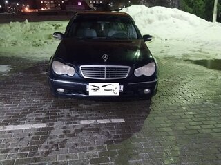 2001 Mercedes-Benz C-Класс 180 II (W203), синий, 339000 рублей, вид 4