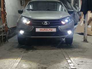 2019 Lada (ВАЗ) Granta I Рестайлинг, серый, 700000 рублей, вид 1