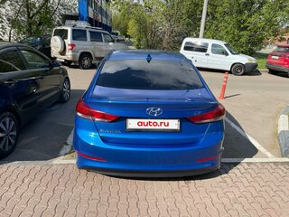 2017 Hyundai Elantra VI (AD), синий, 1500000 рублей, вид 5