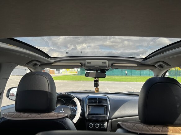 2013 Mitsubishi ASX I Рестайлинг, серый, 1450000 рублей - вид 15