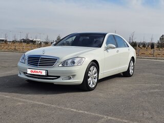 2008 Mercedes-Benz S-Класс 550 V (W221), белый, 3500000 рублей, вид 1