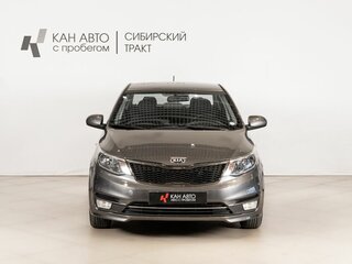 2015 Kia Rio III Рестайлинг, серый, 1011254 рублей, вид 2