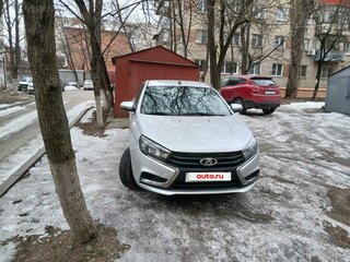 2018 Lada (ВАЗ) Vesta I, серебристый, 850000 рублей, вид 3