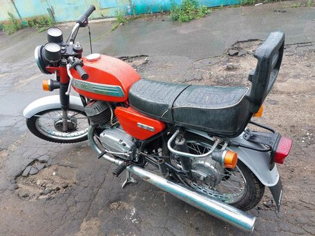 1981 Jawa 350/360, красный, 155000 рублей, вид 5