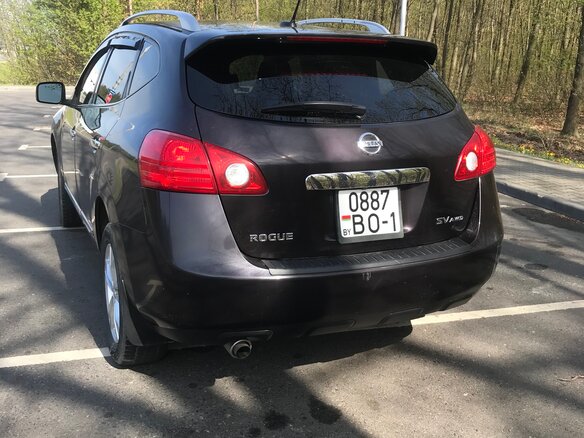 2012 Nissan Rogue I Рестайлинг, фиолетовый - вид 15