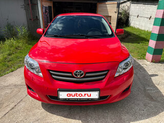 2008 Toyota Corolla X (E140, E150), красный, 860000 рублей, вид 1
