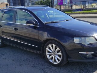 2008 Volkswagen Passat B6, чёрный, 750000 рублей, вид 2