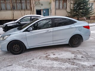 2011 Hyundai Solaris I, голубой, 450000 рублей, вид 2