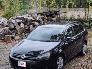 2012 Volkswagen Golf VI, чёрный, 1180000 рублей, вид 1